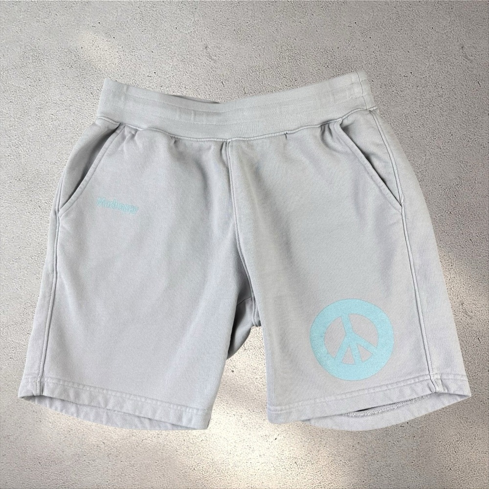 Madhappy Peace Song Sweatpants Shorts Sz M